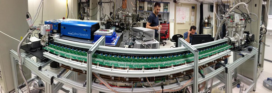 Towards sympathetic cooling of molecules: we demonstrate co-trapping of molecular oxygen with atomic lithium!