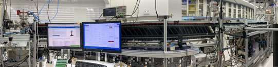 Moving Magnetic Trap experimental setup - control terminals